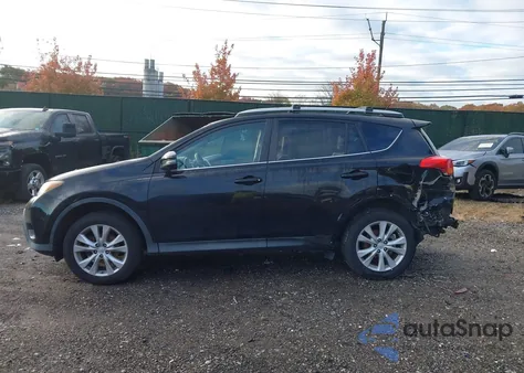 2014 Toyota Rav4 Limited from USA, damaged, VIN 2T3DFREV0EW200341